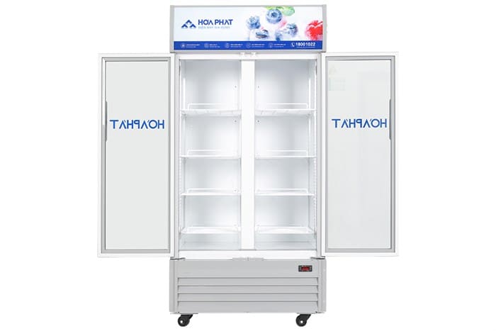 Tủ mát trưng bày Hòa Phát 526 lít HSR D6526